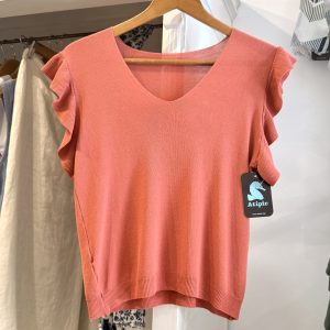 CAMISETA PUNTO MANGAS